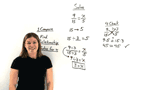 How Do You Solve a Proportion by Finding an Equivalent Ratio?