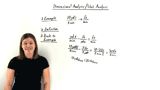 What is Dimensional, or Unit Analysis?