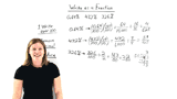 How Do You Turn a Percent Into a Fraction?
