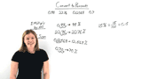 How Do You Turn a Decimal into a Percent?