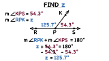 How Do You Use Supplementary Angles to Find a Missing Angle?