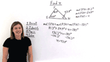 How Do You Find a Missing Angle in a Triangle?