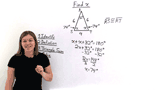 How Do You Find Missing Angles in an Isosceles Triangle?