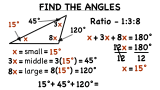 How Do You Find the Angles in a Triangle if You Have a Ratio of Their Measures?