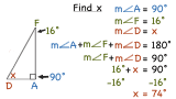 How Do You Find a Missing Angle in a Right Triangle?