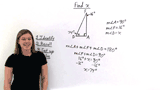 How Do You Find a Missing Angle in a Right Triangle?