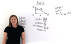 How Do You Find a Missing Side of a Right Triangle Using Sine?