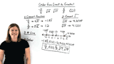 How Do You Put Real Numbers in Order?