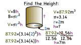 How Do You Find the Height of a Cylinder if You Know the Volume?