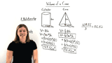 What is the Formula for the Volume of a Cone?