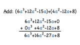 How Do You Add Polynomials Vertically?
